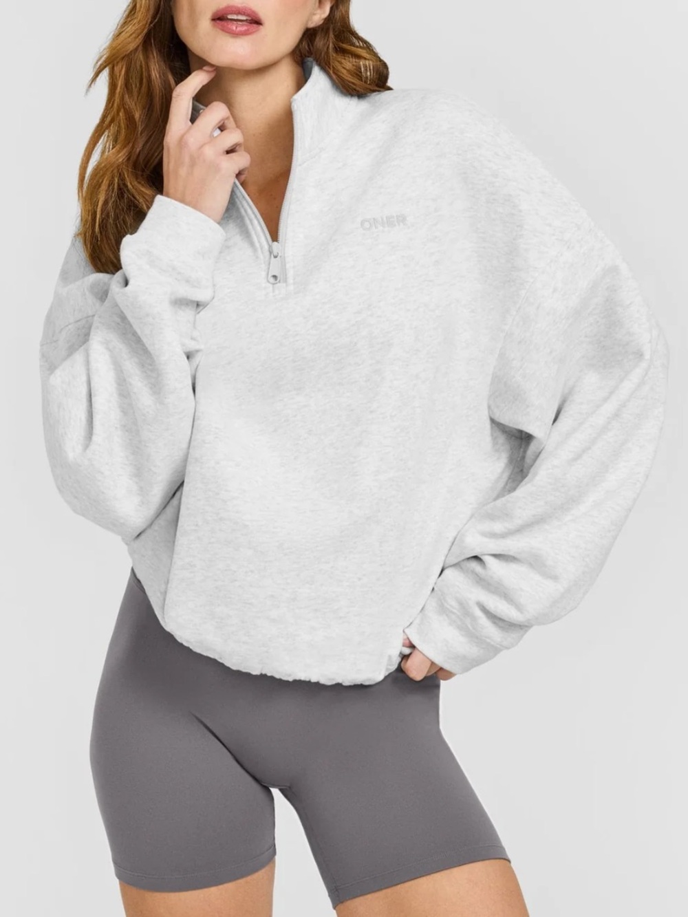 Oner • MID WEIGHT 1/4 ZIP SWEATSHIRT